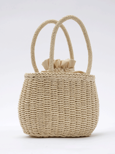 Women's Elegant And Casual Woven Handbag