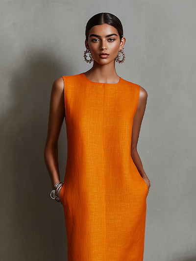 Linen Easy Summer Dress