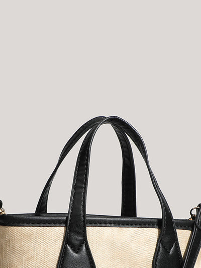 Women's Retro Autumn And Winter Oblique Shoulder Handbag Pu Bucket Bag