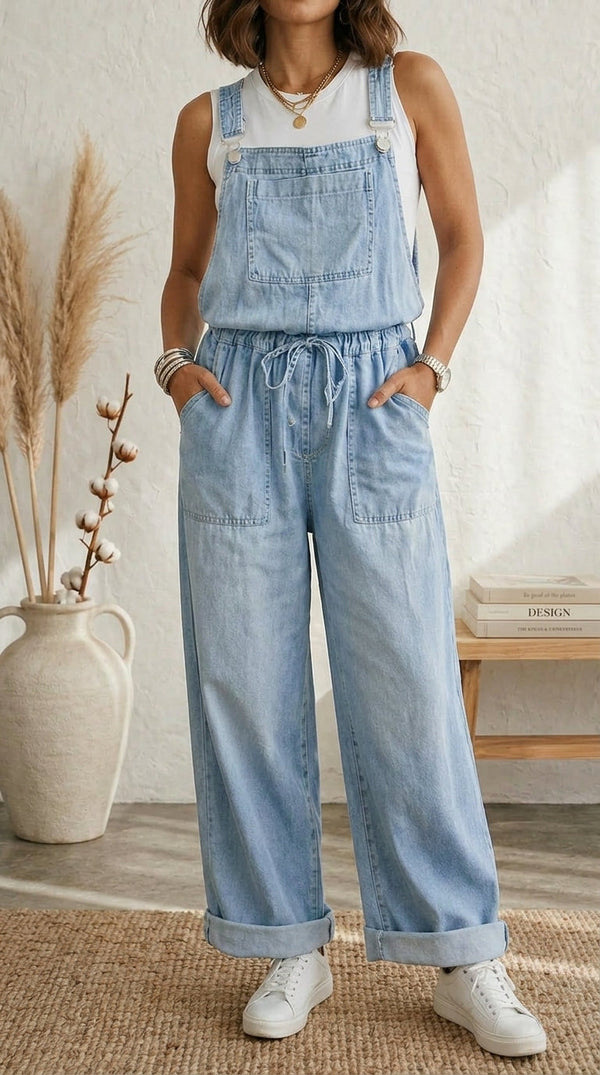 Monserrat | Wide-Leg Jumpsuit with Straps